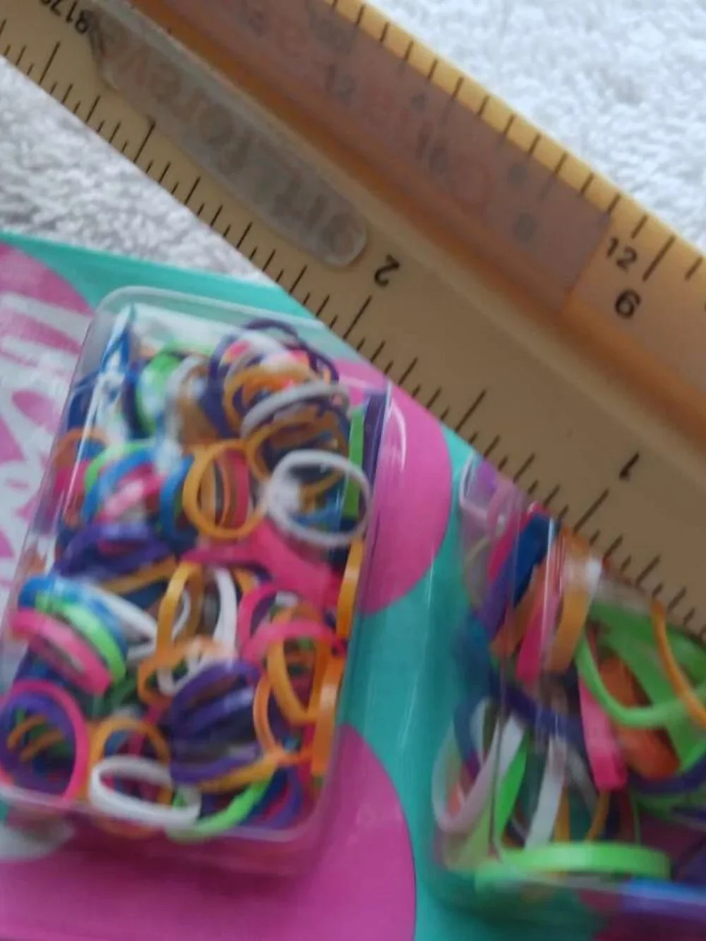 250 Goody Elastics Colored Bright Neon Mix Ouchless Poly Elastic Hair Bands 2020